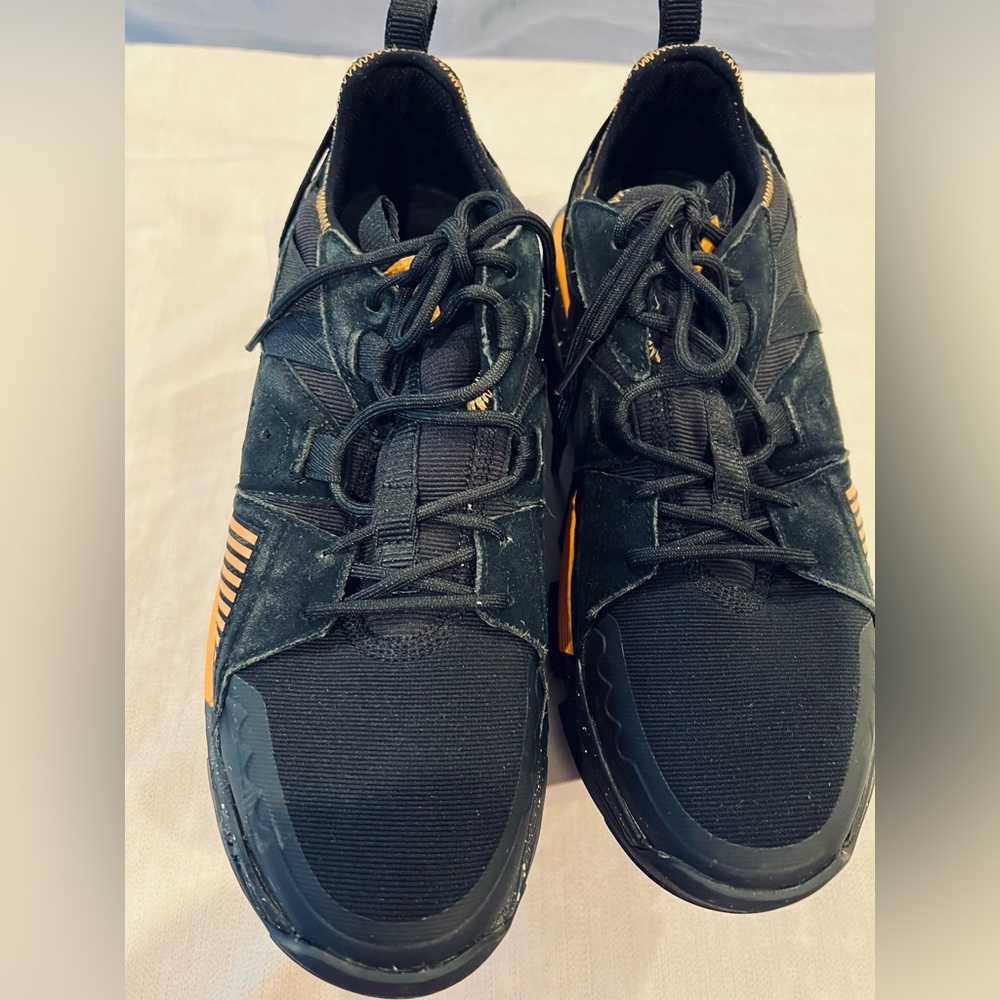 Caterpillar Black and Orange Sneakers size 
12 men